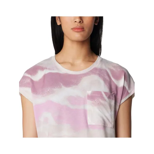 Columbia Boundless Trek Short Sleeve Tee Női Póló 562-Cosmos