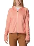 Columbia Boundless Trek Grid Fleece Női Pulóver 828-Summer Peach