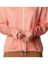 Columbia Boundless Trek Grid Fleece Női Pulóver 828-Summer Peach