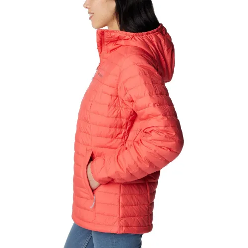 Columbia Silver Falls Hooded Jacket Női Utcai Kabát 608-Juicy
