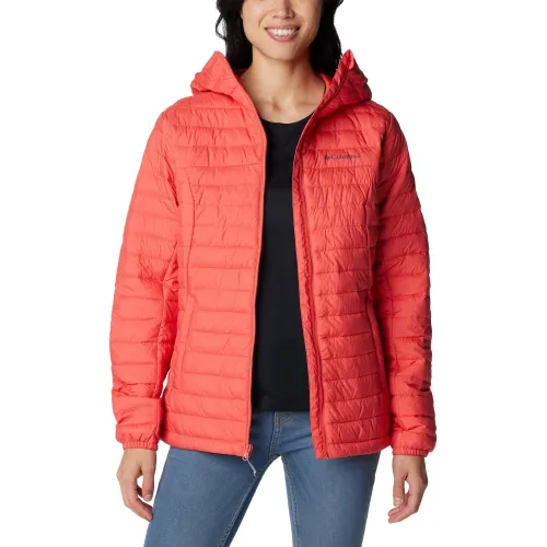 Columbia Silver Falls Hooded Jacket Női Utcai Kabát 608-Juicy