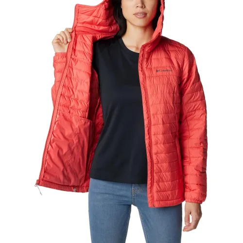 Columbia Silver Falls Hooded Jacket Női Utcai Kabát 608-Juicy
