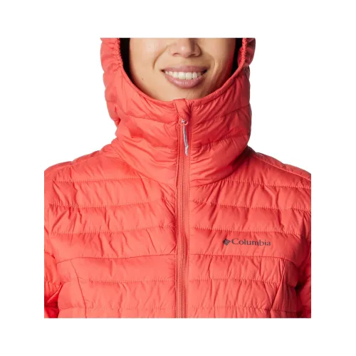 Columbia Silver Falls Hooded Jacket Női Utcai Kabát 608-Juicy