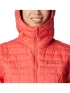 Columbia Silver Falls Hooded Jacket Női Utcai Kabát 608-Juicy