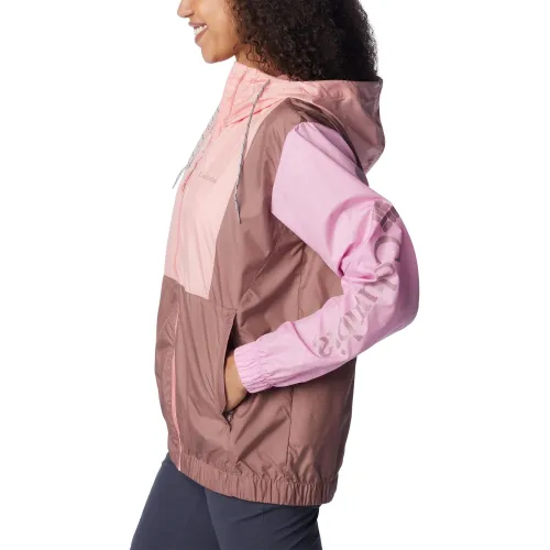 Columbia Lily Basin Jacket Női Utcai Kabát 680-Salmon Rose