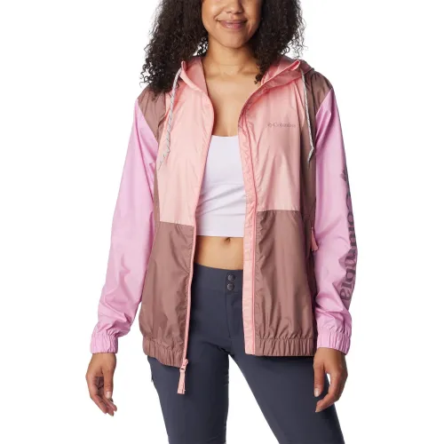 Columbia Lily Basin Jacket Női Utcai Kabát 680-Salmon Rose
