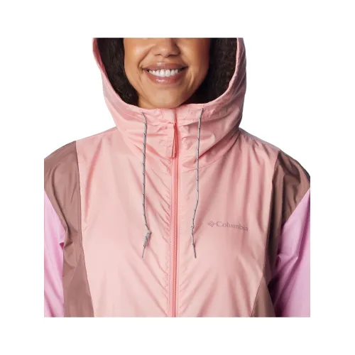 Columbia Lily Basin Jacket Női Utcai Kabát 680-Salmon Rose