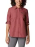 Columbia Silver Ridge 3.0 Long Sleeve Shirt Női Ing, Blúz 679-Beetroot