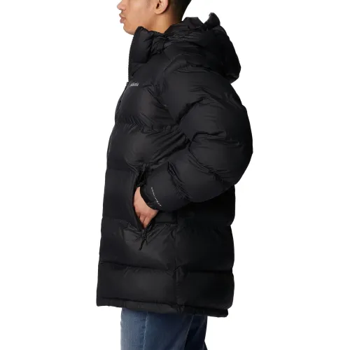 Columbia Pike Lake Parka Férfi Utcai Kabát 010-Black