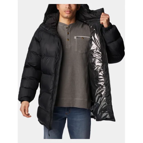 Columbia Pike Lake Parka Férfi Utcai Kabát 011-Black