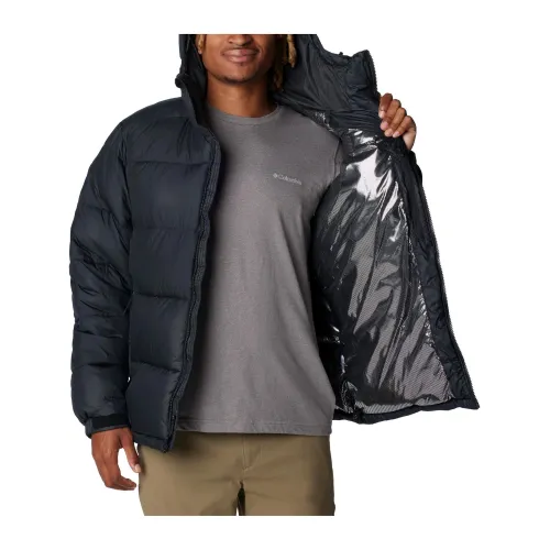 Columbia Pike Lake II Hooded Jacket Férfi Utcai Kabát 010-Black