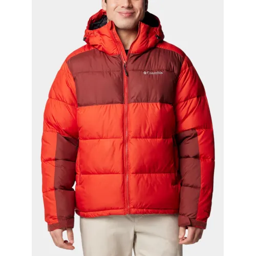 Columbia Pike Lake II Hooded Jacket Férfi Utcai Kabát 698-Sail Red