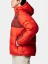 Columbia Pike Lake II Hooded Jacket Férfi Utcai Kabát 698-Sail Red