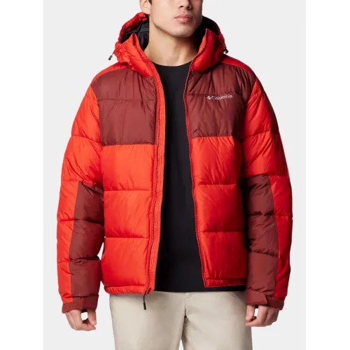 Columbia Pike Lake II Hooded Jacket Férfi Utcai Kabát 698-Sail Red