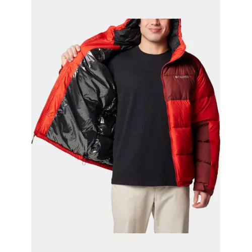 Columbia Pike Lake II Hooded Jacket Férfi Utcai Kabát 698-Sail Red