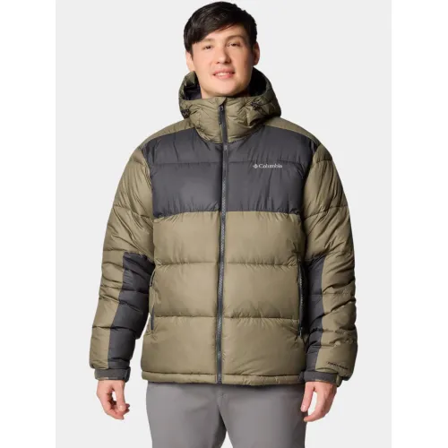 Columbia Pike Lake II Hooded Jacket Férfi Utcai Kabát 399-Stone Green