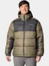 Columbia Pike Lake II Hooded Jacket Férfi Utcai Kabát 399-Stone Green