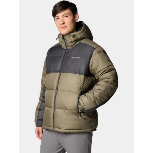 Columbia Pike Lake II Hooded Jacket Férfi Utcai Kabát 399-Stone Green