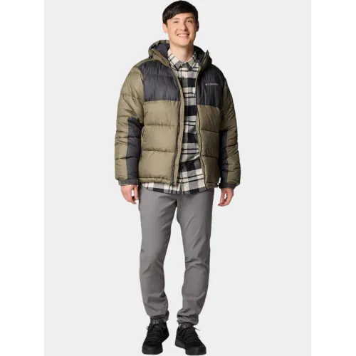 Columbia Pike Lake II Hooded Jacket Férfi Utcai Kabát 399-Stone Green