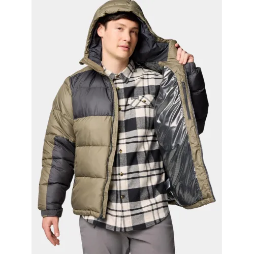 Columbia Pike Lake II Hooded Jacket Férfi Utcai Kabát 399-Stone Green