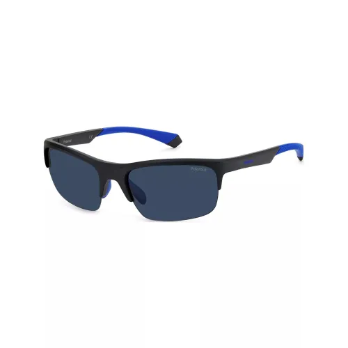 Polaroid PLD 7042/S Polaroid PLD 7042/S Férfi Napszemüveg 0VK-MATT BLACK BLUE