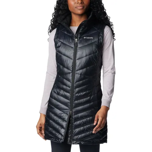 Columbia Joy Peak Long Vest Női Mellény 010-Black