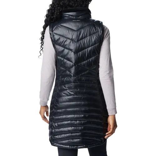 Columbia Joy Peak Long Vest Női Mellény 010-Black