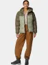 Columbia Pike Lake II Insulated Jacket Női Utcai Kabát 397-Stone Green