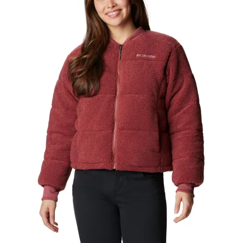 Columbia Puffect Novelty Jacket Női Utcai Kabát 679-Beetroot