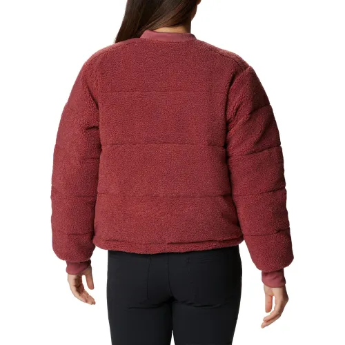 Columbia Puffect Novelty Jacket Női Utcai Kabát 679-Beetroot