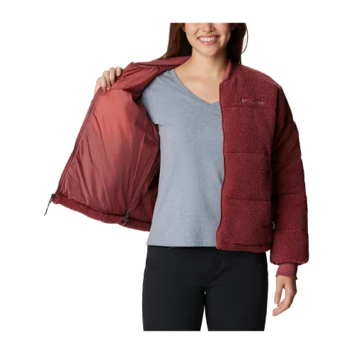 Columbia Puffect Novelty Jacket Női Utcai Kabát 679-Beetroot
