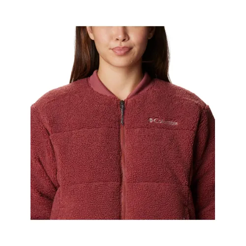 Columbia Puffect Novelty Jacket Női Utcai Kabát 679-Beetroot