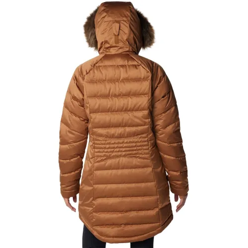 Columbia Lay D Down III Mid Jacket Női Utcai Kabát 224-Camel Brown