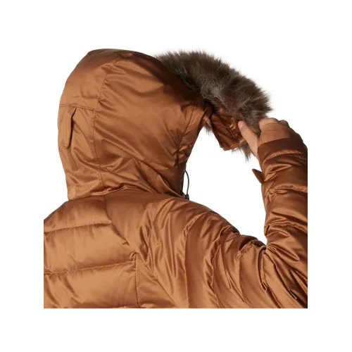 Columbia Lay D Down III Mid Jacket Női Utcai Kabát 224-Camel Brown