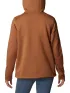 Columbia Sweater Weather Sherpa Full Zip Női Polár, Softshell, Középréteg 224-Camel Brown