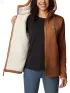 Columbia Sweater Weather Sherpa Full Zip Női Polár, Softshell, Középréteg 224-Camel Brown