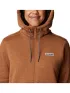 Columbia Sweater Weather Sherpa Full Zip Női Polár, Softshell, Középréteg 224-Camel Brown
