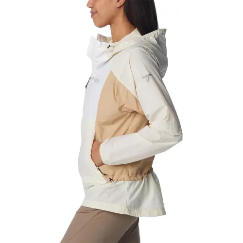 Columbia Loop Trail II Windbreaker Női Utcai Kabát 191-Chalk
