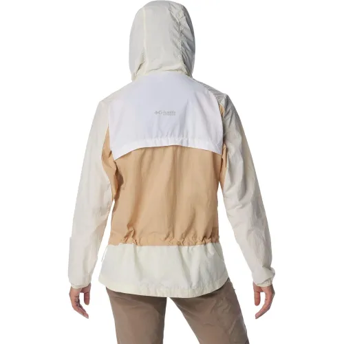 Columbia Loop Trail II Windbreaker Női Utcai Kabát 191-Chalk
