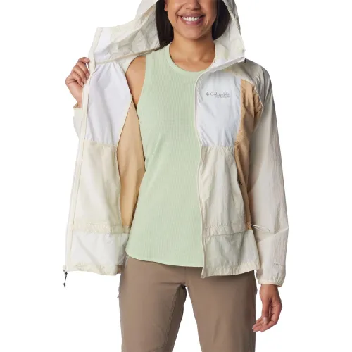 Columbia Loop Trail II Windbreaker Női Utcai Kabát 191-Chalk
