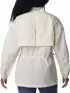 Columbia Paracutie Anorak Windbreaker Női Utcai Kabát 191-Chalk