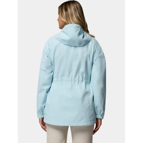 Columbia Blossom Park Rain Jacket Női Utcai Kabát 482-Marine Light