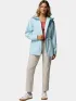 Columbia Blossom Park Rain Jacket Női Utcai Kabát 482-Marine Light