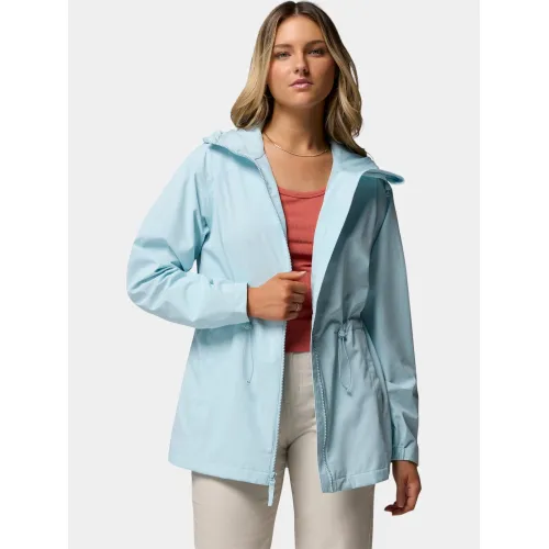 Columbia Blossom Park Rain Jacket Női Utcai Kabát 482-Marine Light