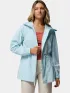 Columbia Blossom Park Rain Jacket Női Utcai Kabát 482-Marine Light