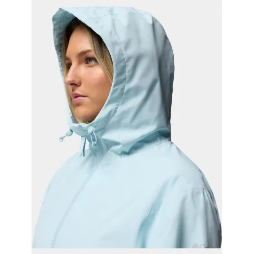 Columbia Blossom Park Rain Jacket Női Utcai Kabát 482-Marine Light