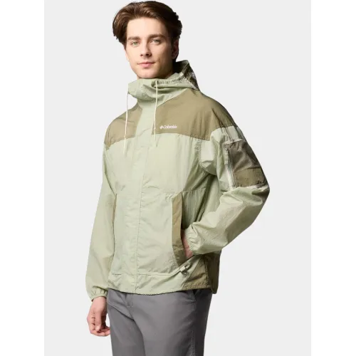 Columbia Challenger II Windbreaker Férfi Esőkabát 348-Safari
