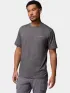 Columbia Kwick Hike Back Graphic Short Sleeve Tee Férfi Fitness felső 008-Black Heather