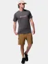 Columbia Kwick Hike Graphic Short Sleeve Tee Férfi Sport felső 007-Black Heather