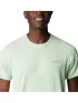 Columbia Summit Valley Short Sleeve Crew Férfi Póló 349-Sage Leaf
